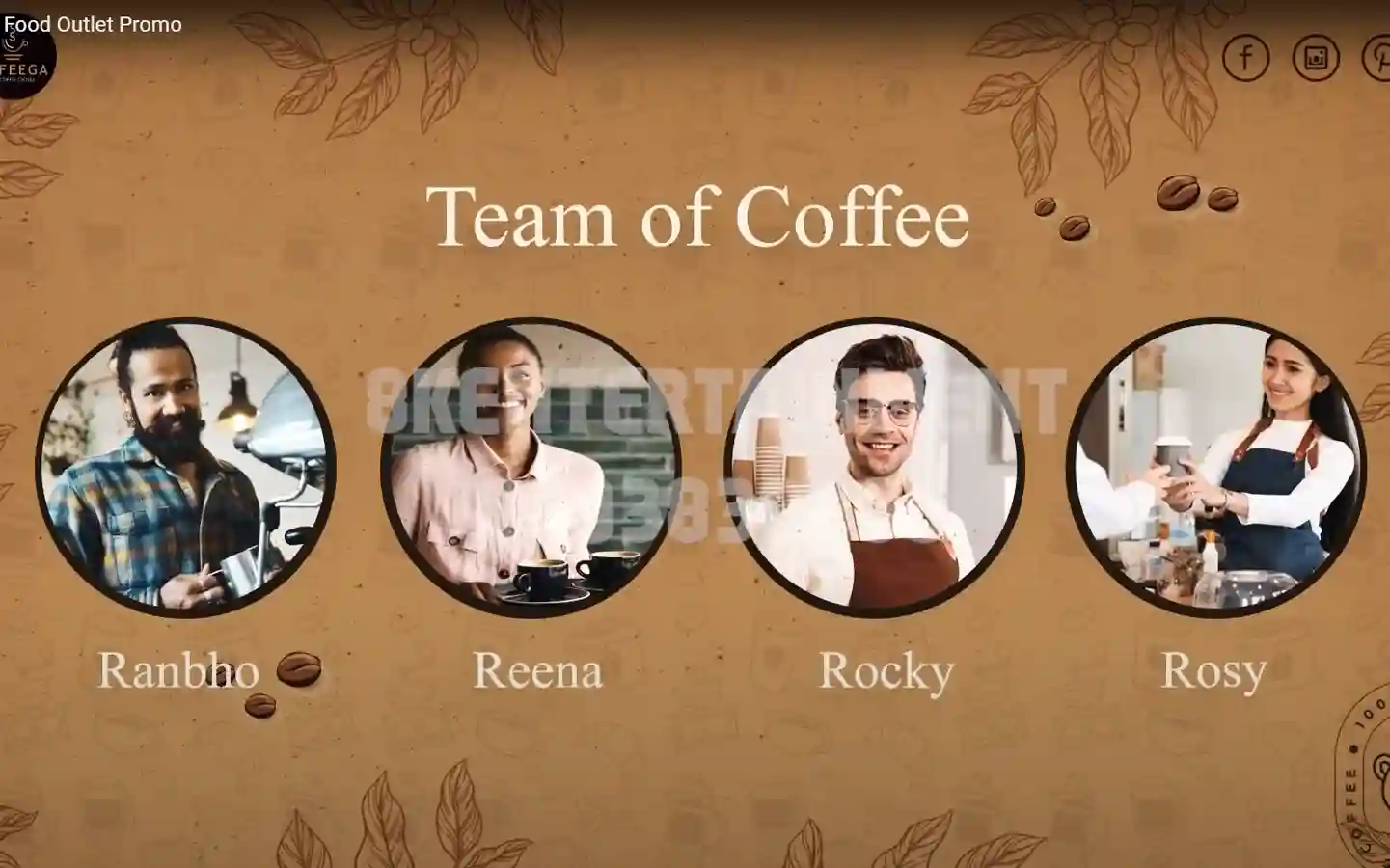 COFFEE SHOP INFOGRAPHIC