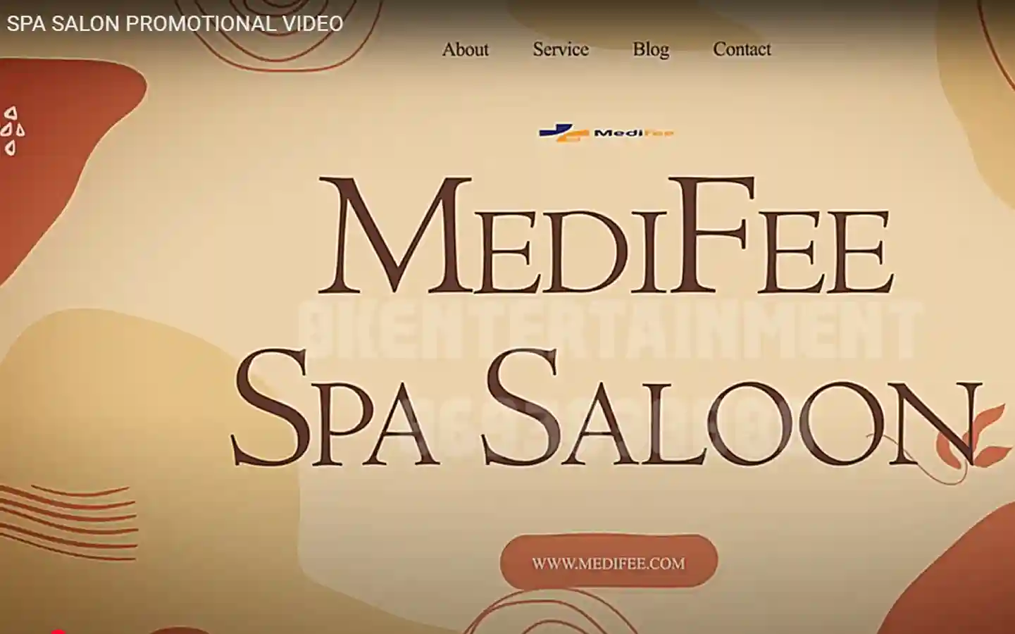 SPA SALON INFOGRAPHIC VIDEO