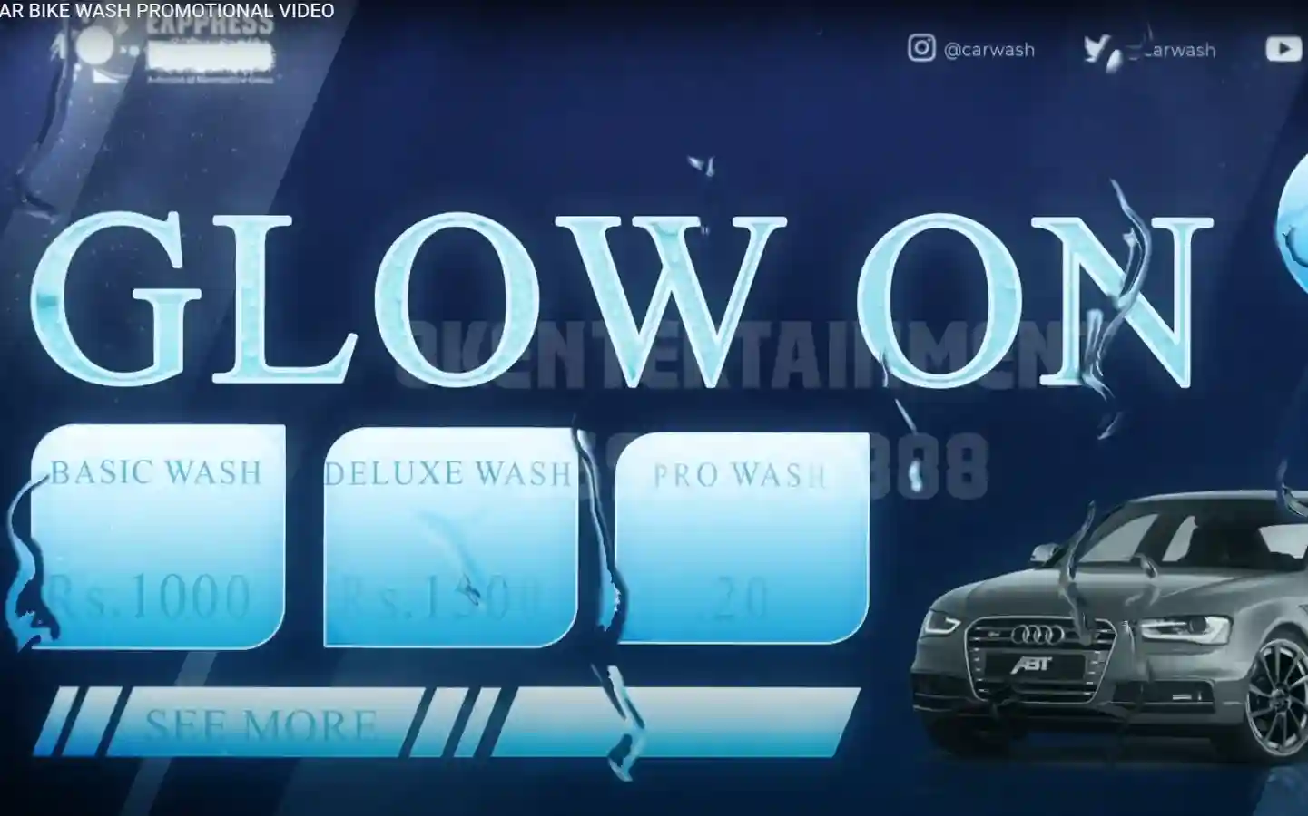Car Wash Infographic